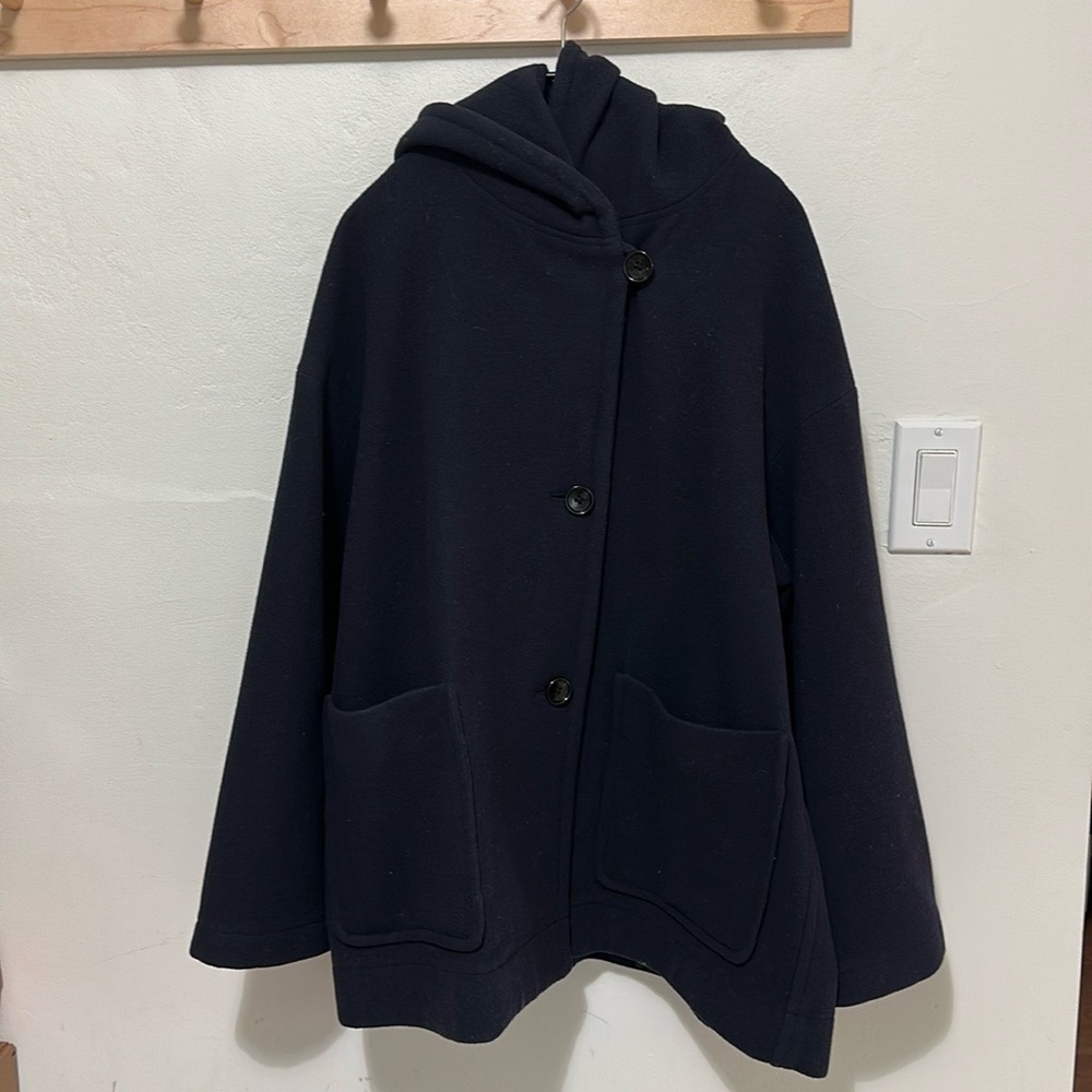 Nicholson & Nicholson My Topper Coat - Navy Size 38